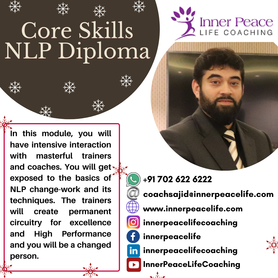 Core Skills NLP Diploma Course by Sajid Ahamed - Melbourne