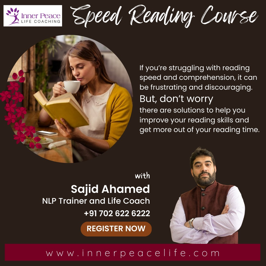 Speed Reading Course by Sajid Ahamed - Abu Dhabi