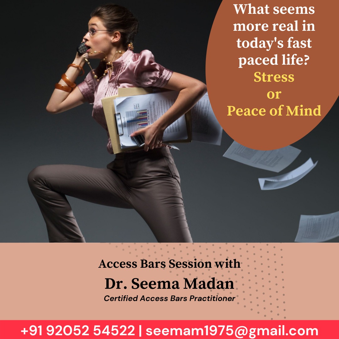 Stress releasing Sessions by Dr. Seema Madan - New York