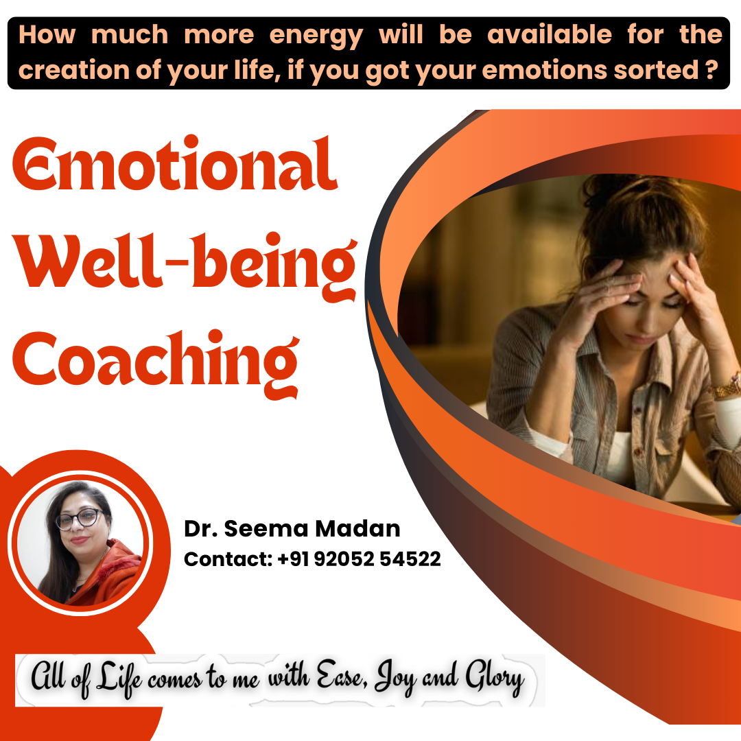 Emotional Well-being Coaching by Dr. Seema Madan - Bangalore