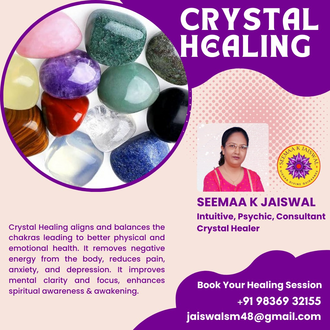 Seema Jaiswal - Crystal Healer - Kolkata