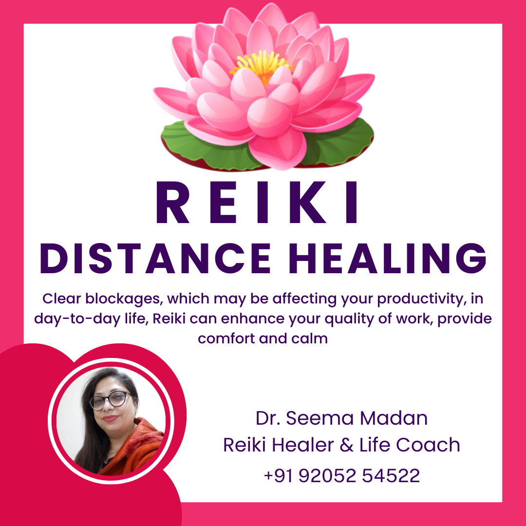 Reiki Distance Healing by Dr. Seema Madan - New York
