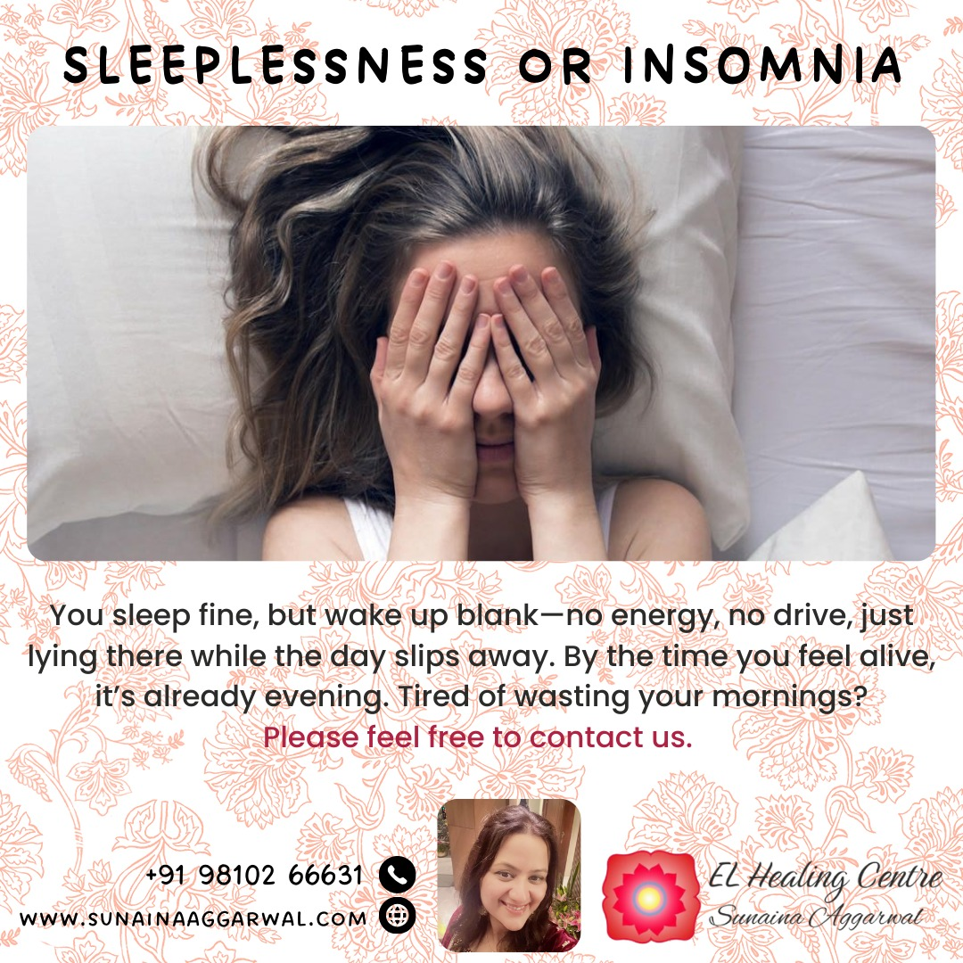 Therapy for Sleeplessness or Insomnia with Sunaina Aggarwal - Delhi
