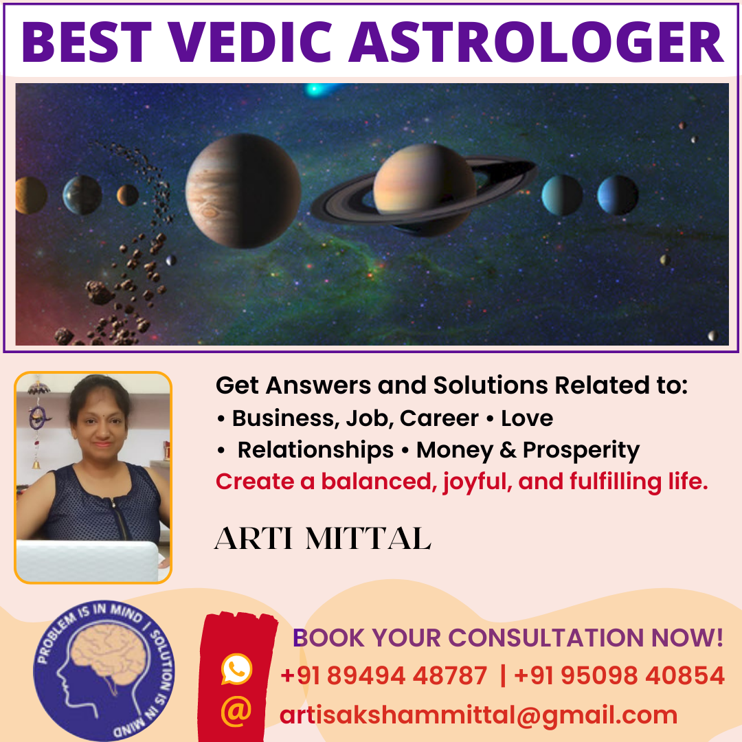 Best Vedic Astrology Consultation by Arti Mittal - Delhi