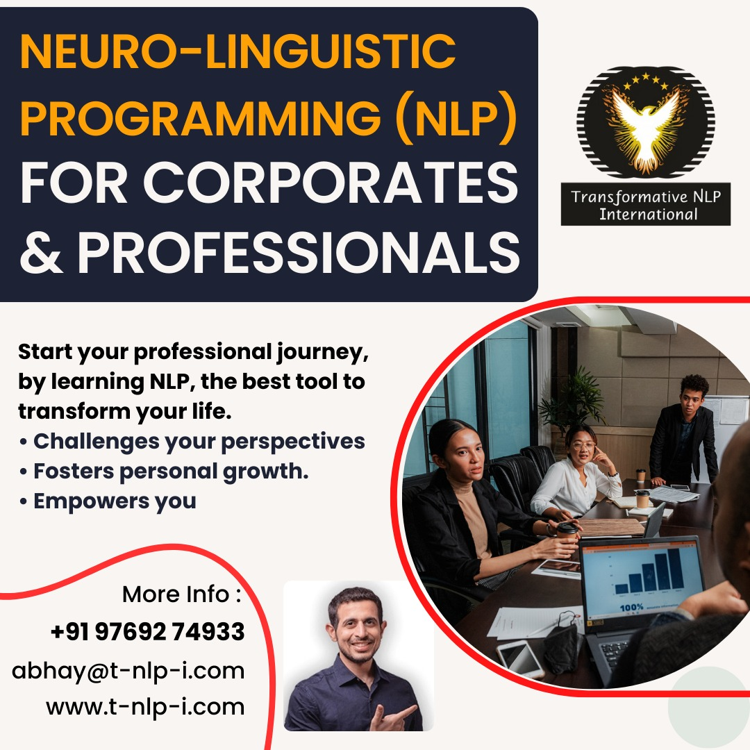 (NLP) for Corporates & Professionals by Abhay Thakkar - Ahmedabad