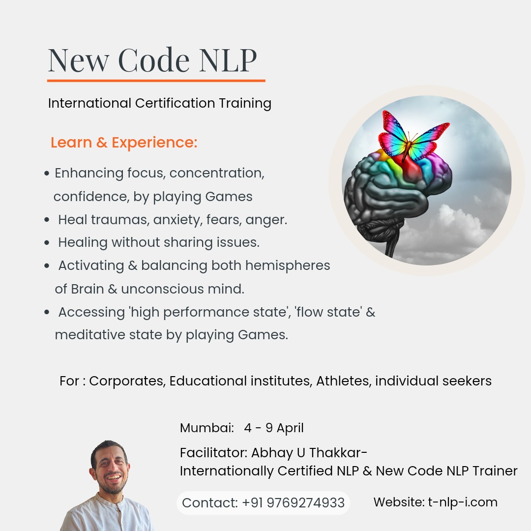 New Code NLP Training By Abhay Thakkar