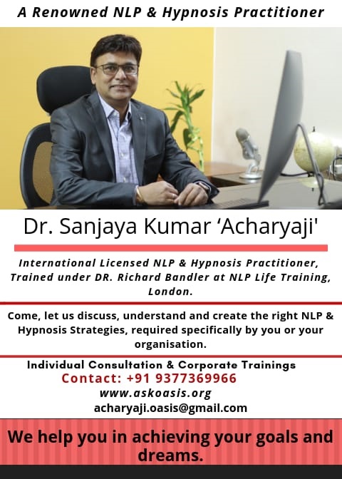 Dr Sanjaya Kumar - ‘Acharyaji’ - Oasis Foundation - Ahmedabad