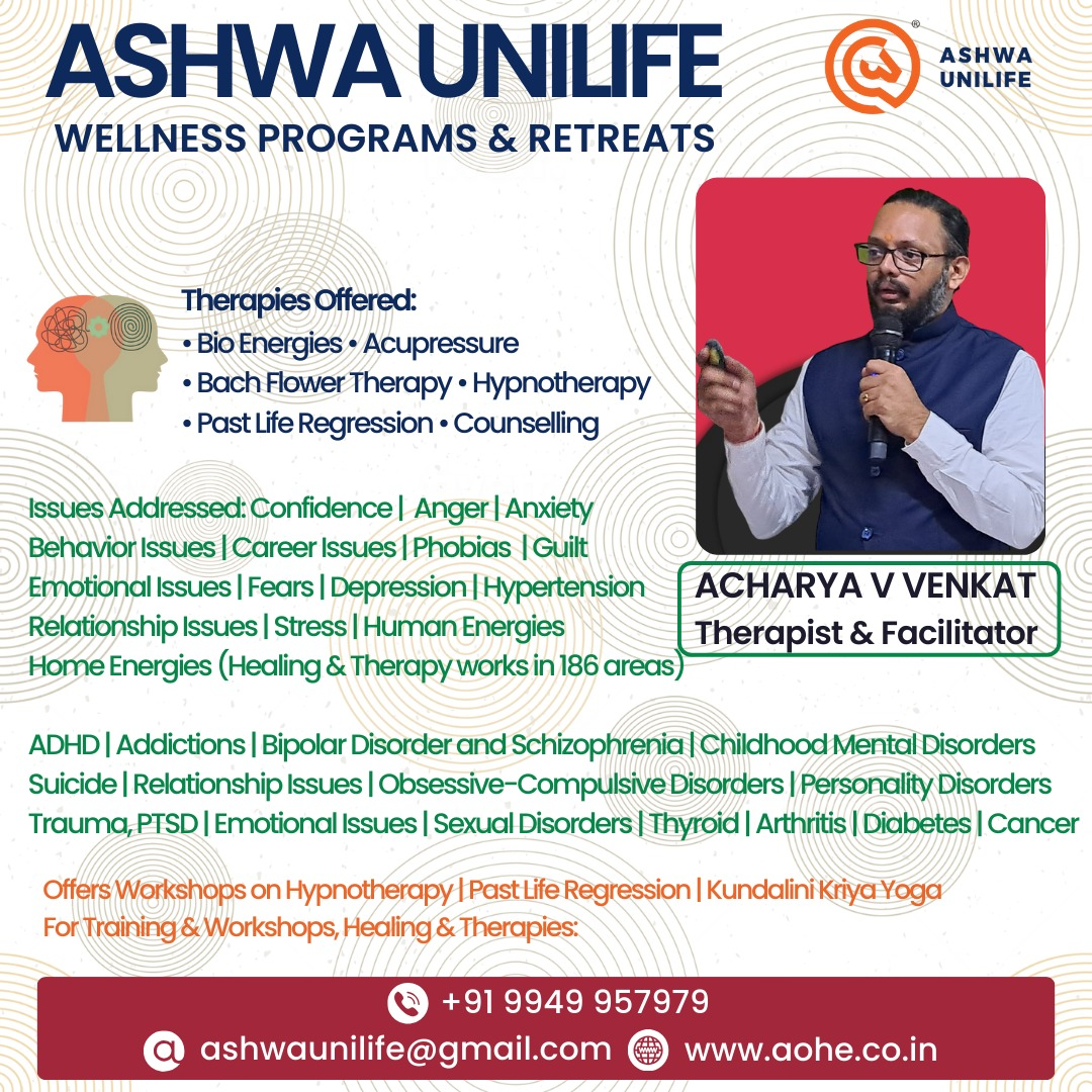 Ashwa Unilife Group - Acharya V Venkat - Mumbai