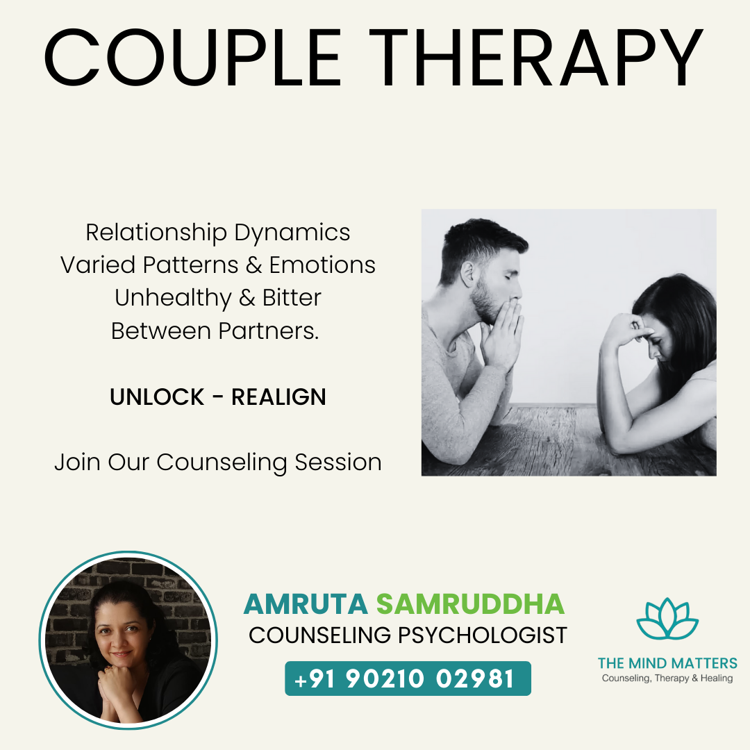 Couple Therapy - Amruta Samruddha Ahmedabad