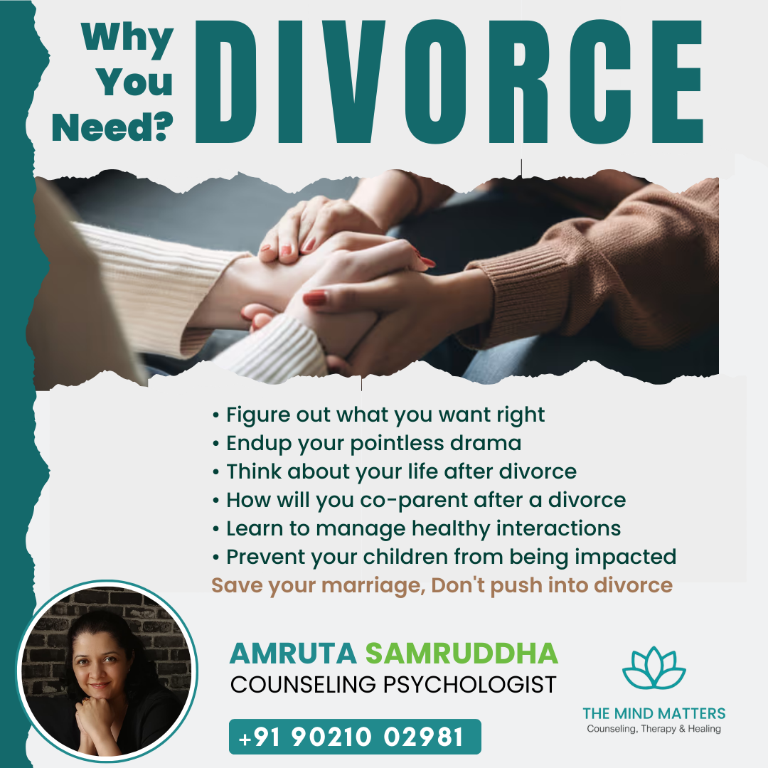 Divorce Counselling - Amruta Samruddha - Ahmedabad