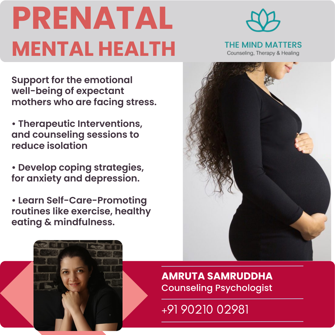 Prenatal Mental Health Care - Amruta Samruddha - Ahmedabad