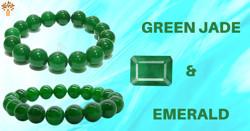 Emerald, Green Jade Crystal to heal Heart (Anahata) Chakra