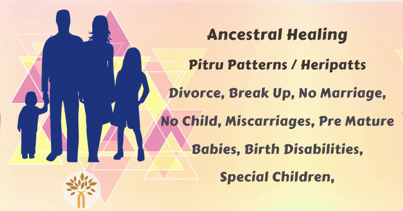 Ancestral Healing - Family Patterns, Relationships - Faridabad