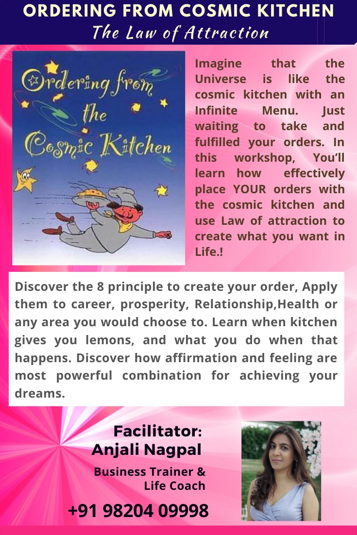 Ordering from Cosmic Kitchen by Anjali Nagpal - Indore