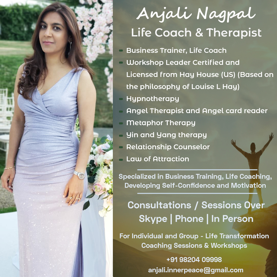 Healing and Life Coaching by Anjali Nagpal - Mumbai