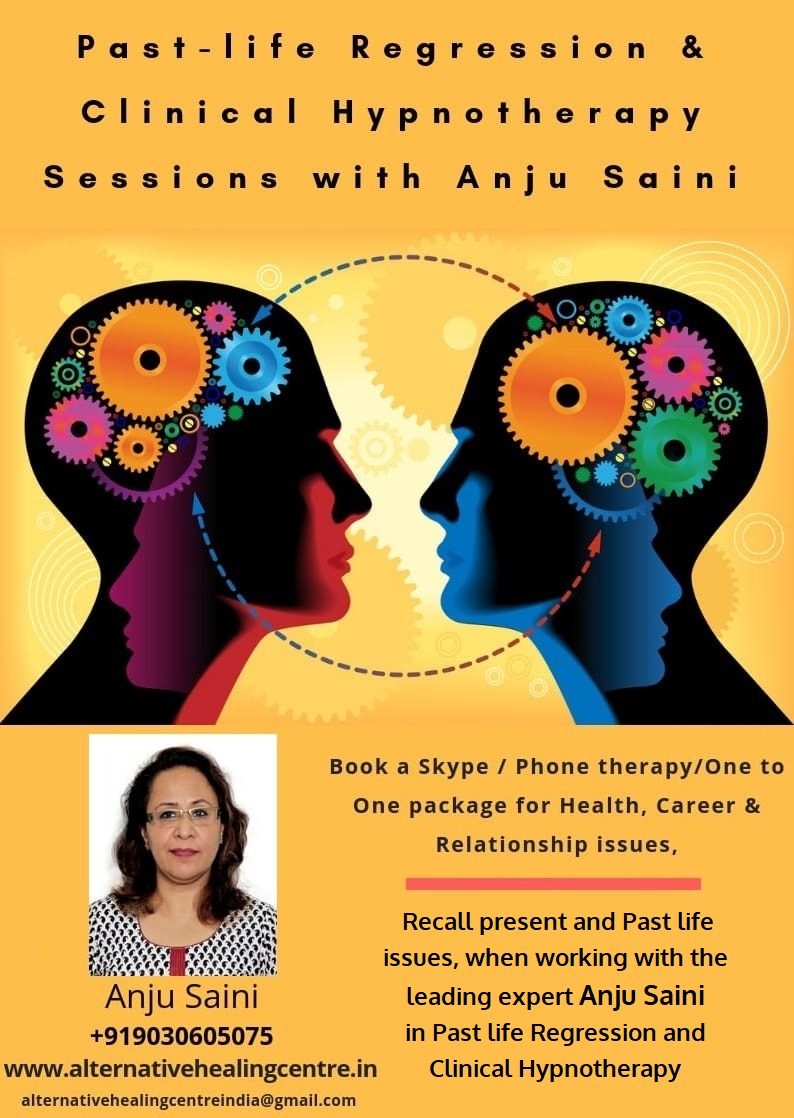 Past life Regression and Clinical Hypnotherapy Sessions by Anju Saini - New York