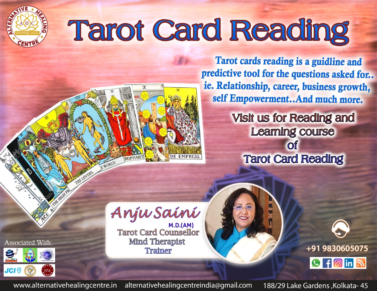 tarot Reading Courses by Anju Saini - New Jersey
