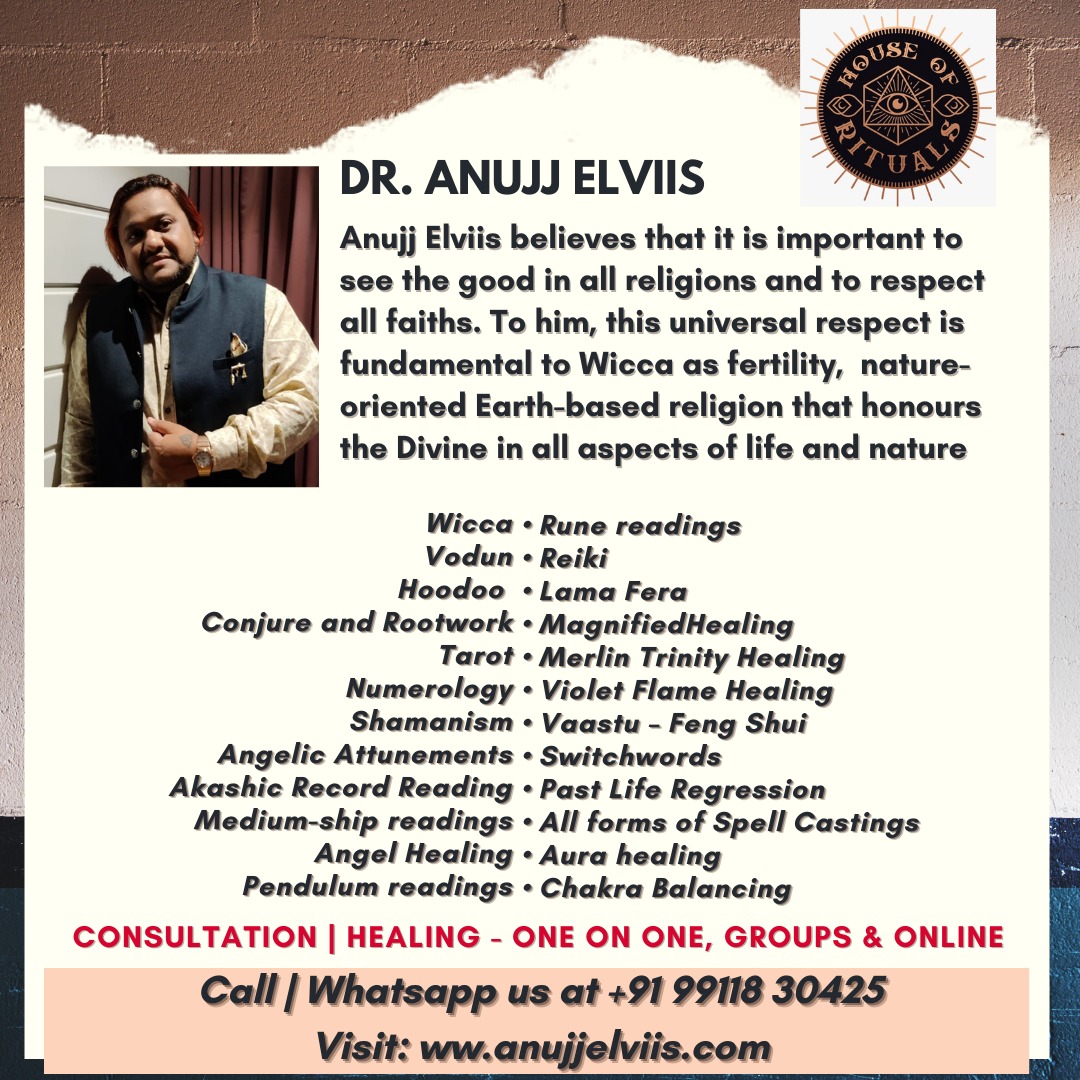 Anujj Elviis - Wicca, Vodun, Hoodoo - Patna