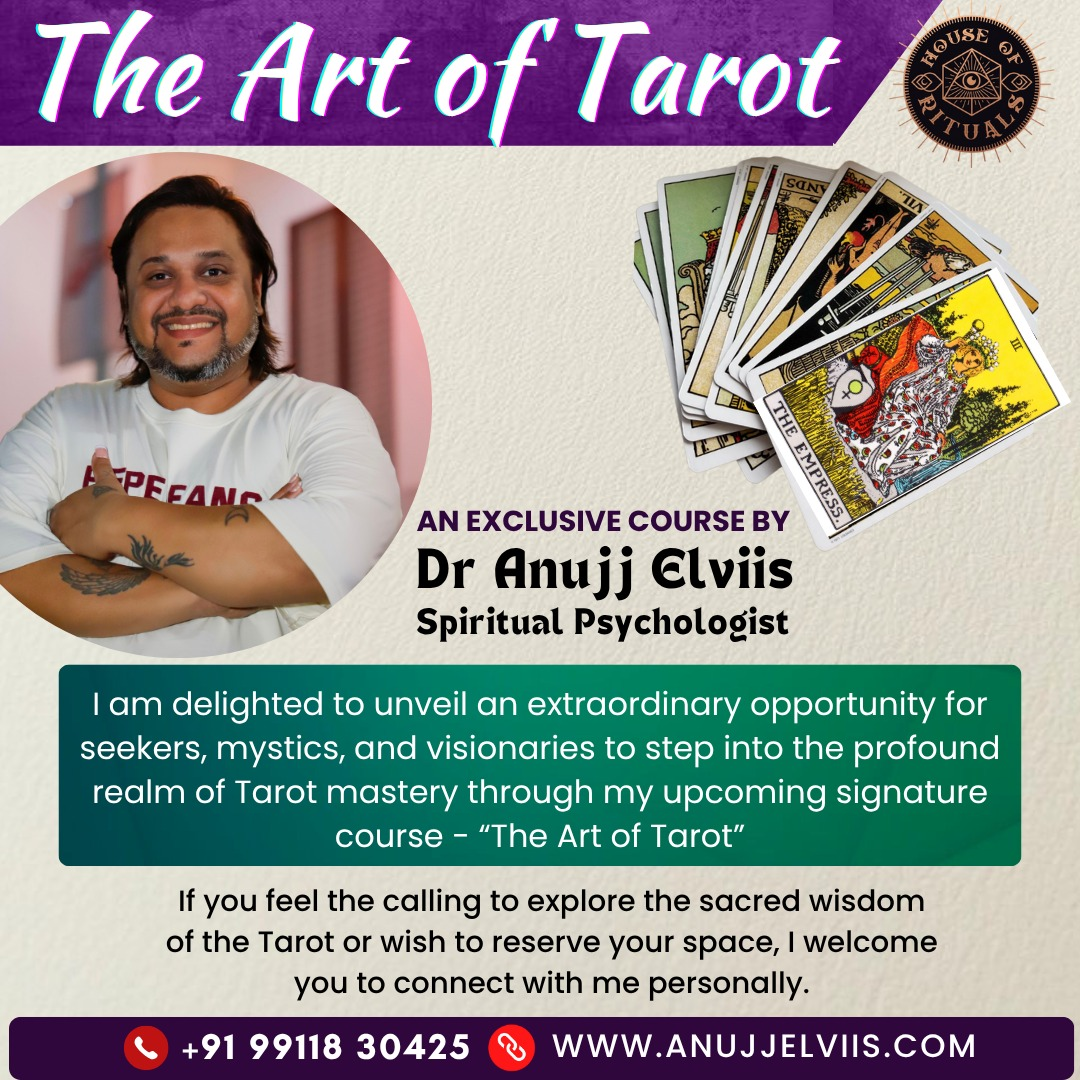 Tarot Class By Dr. Anujj Elviis - Ahmedabad