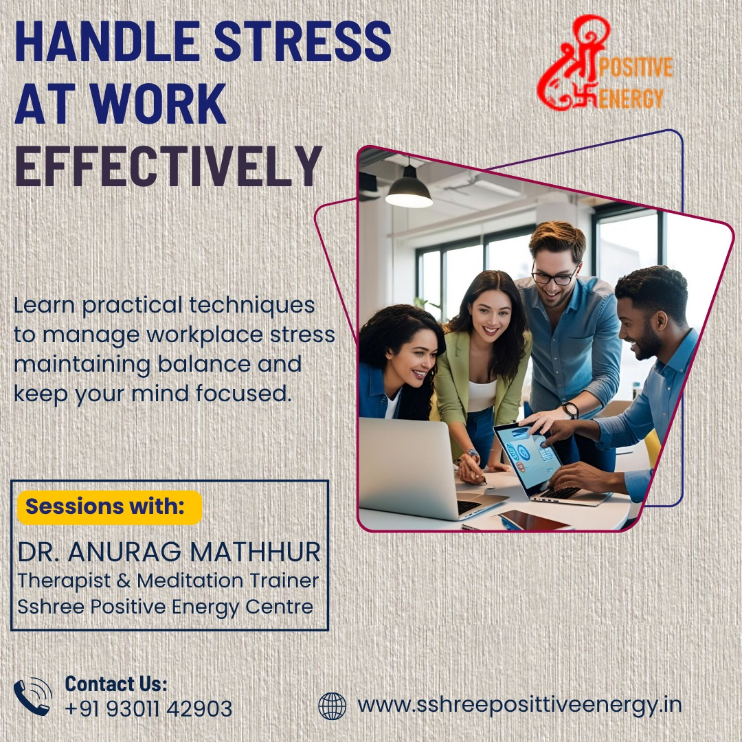 Corporate, Workplace Stress Management with Dr. Anurag Mathur
