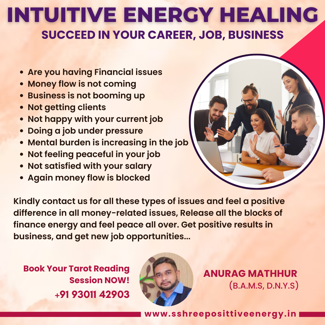Energy Healing for success in Career, Job or Business - Bhopal