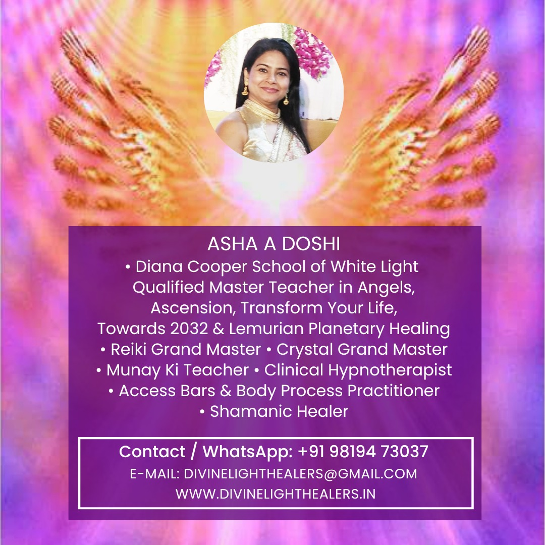 Certified Angel Healer by Asha A Doshi - Faridabad