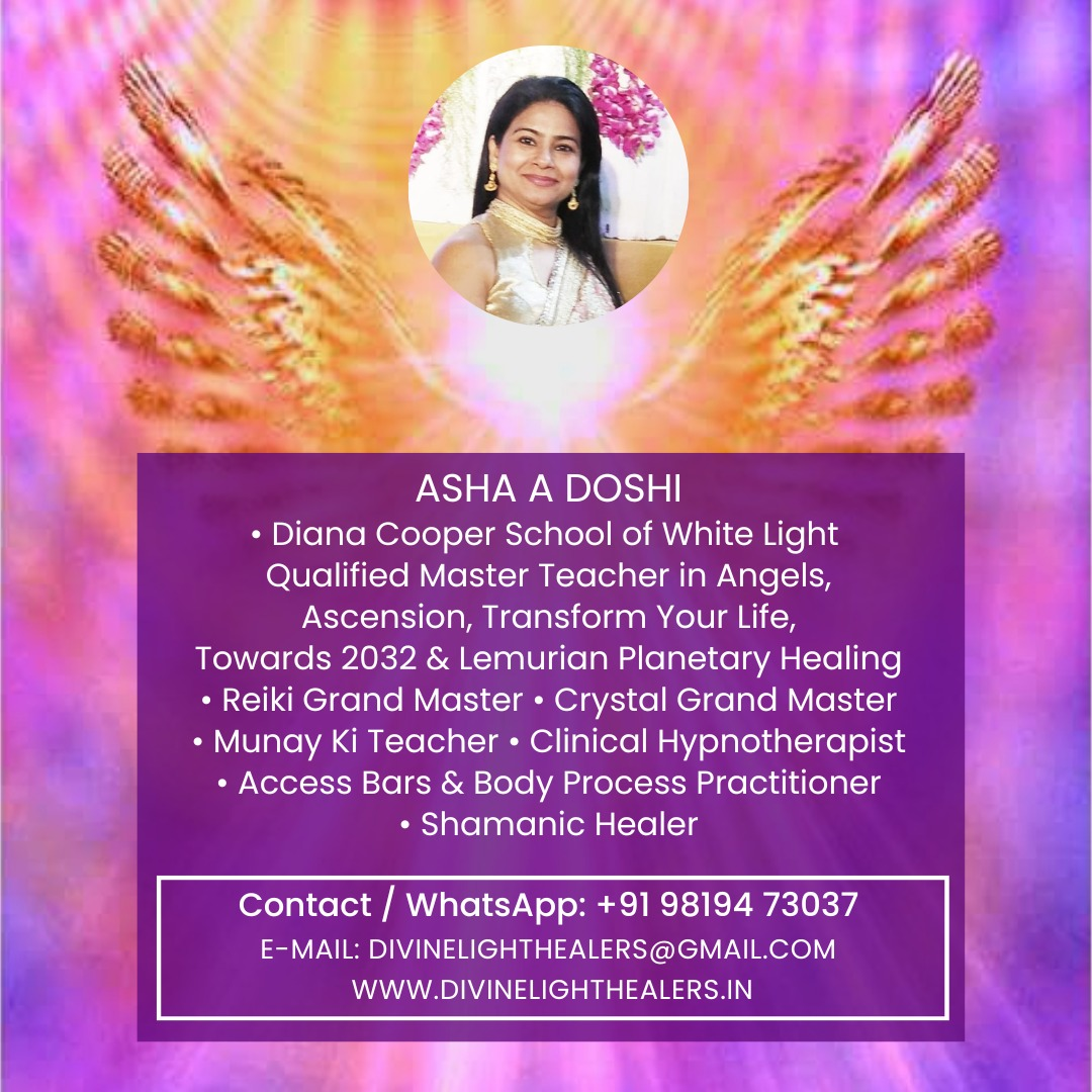 Certified Angel Healer Asha A Doshi - Juhu