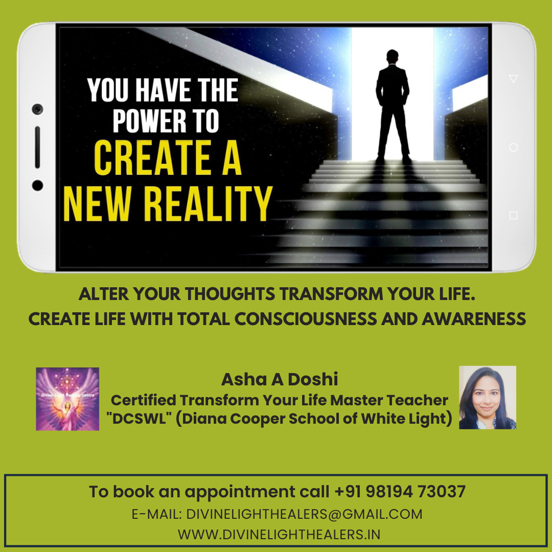 Asha A Doshi - Certified Transform Your Life Master Teacher - Diana Cooper School Of White Light (DCSWL)- Yavatmal