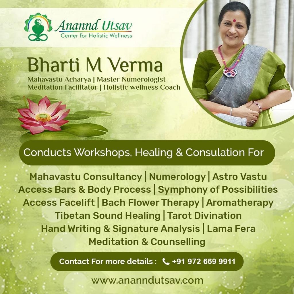 Bharti Verma (Divyam Shakti) - Anannd Utsav - Center for Holistic Wellness - Ahmedabad
