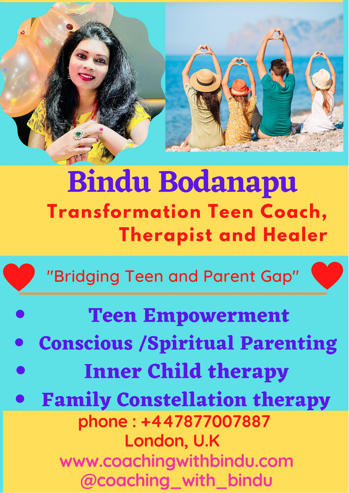 Family Constellation & Inner Child Healing by Bindu Bodanapu - Washington