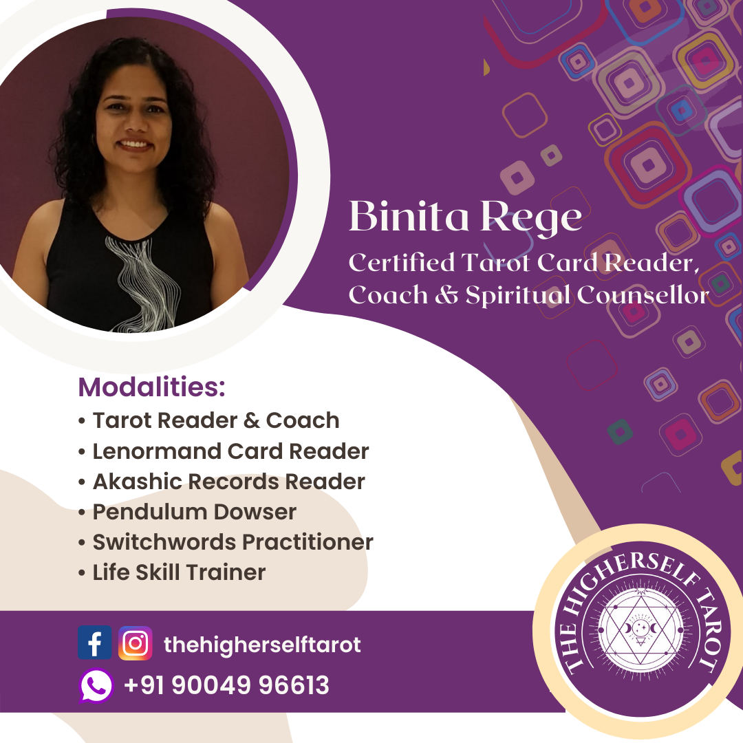 The Higher Self Tarot - Binita Rege - Certified Tarot Card Reader, Coach & Spiritual Counsellor - Juhu