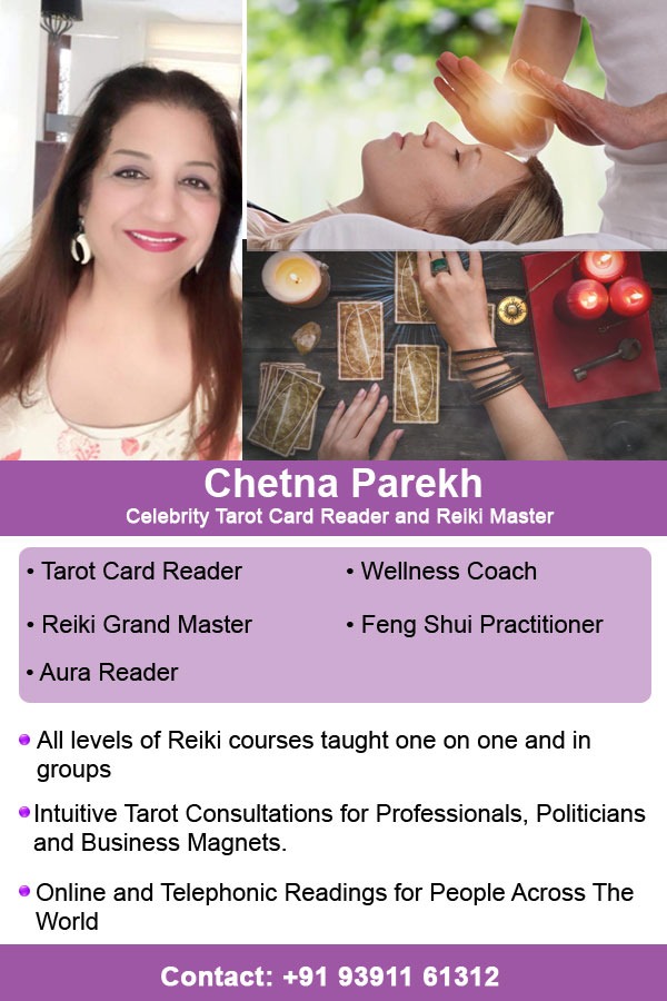 Chetna Parekh Tarot Reader and Reiki Master Nizamabad