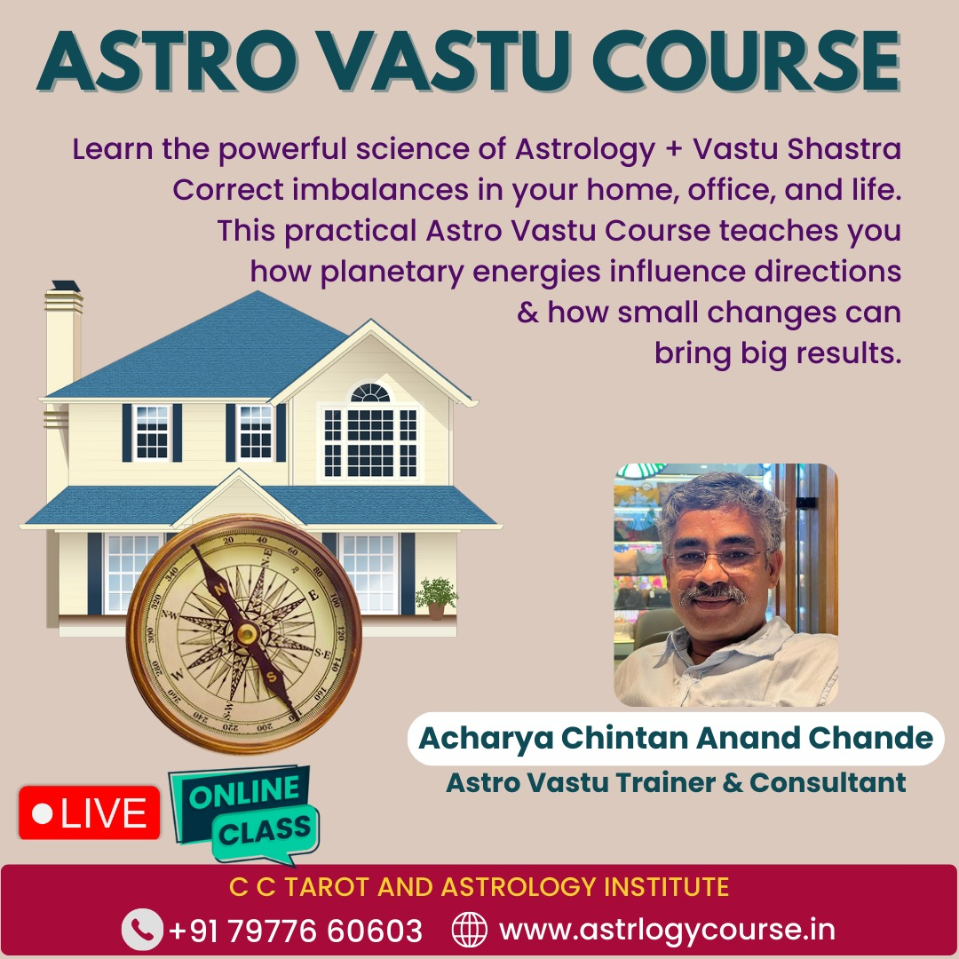 Astro Vastu Course with Acharya Chintan Anand Chande - Ahmedabad
