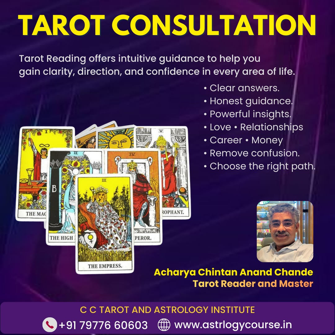 Tarot Consultation @ Guidance with Acharya Chintan Anand Chande - Ahmedabad