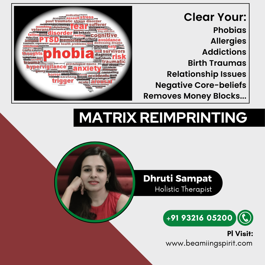 EFT, Matrix Reimprinting, Psycogeometrics with Dhruti Sampat - Kurla