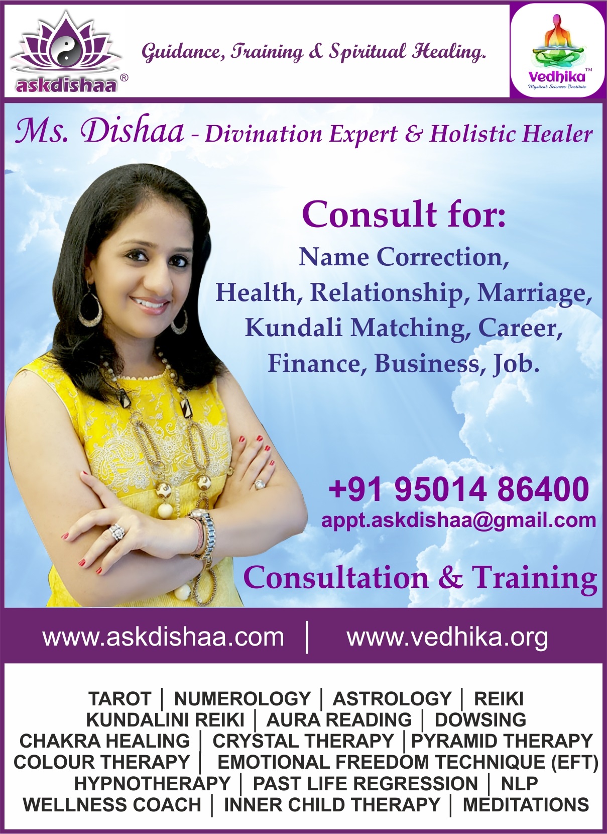 Divination Expert And Holistic Healer Ask Dishaa - Ontario