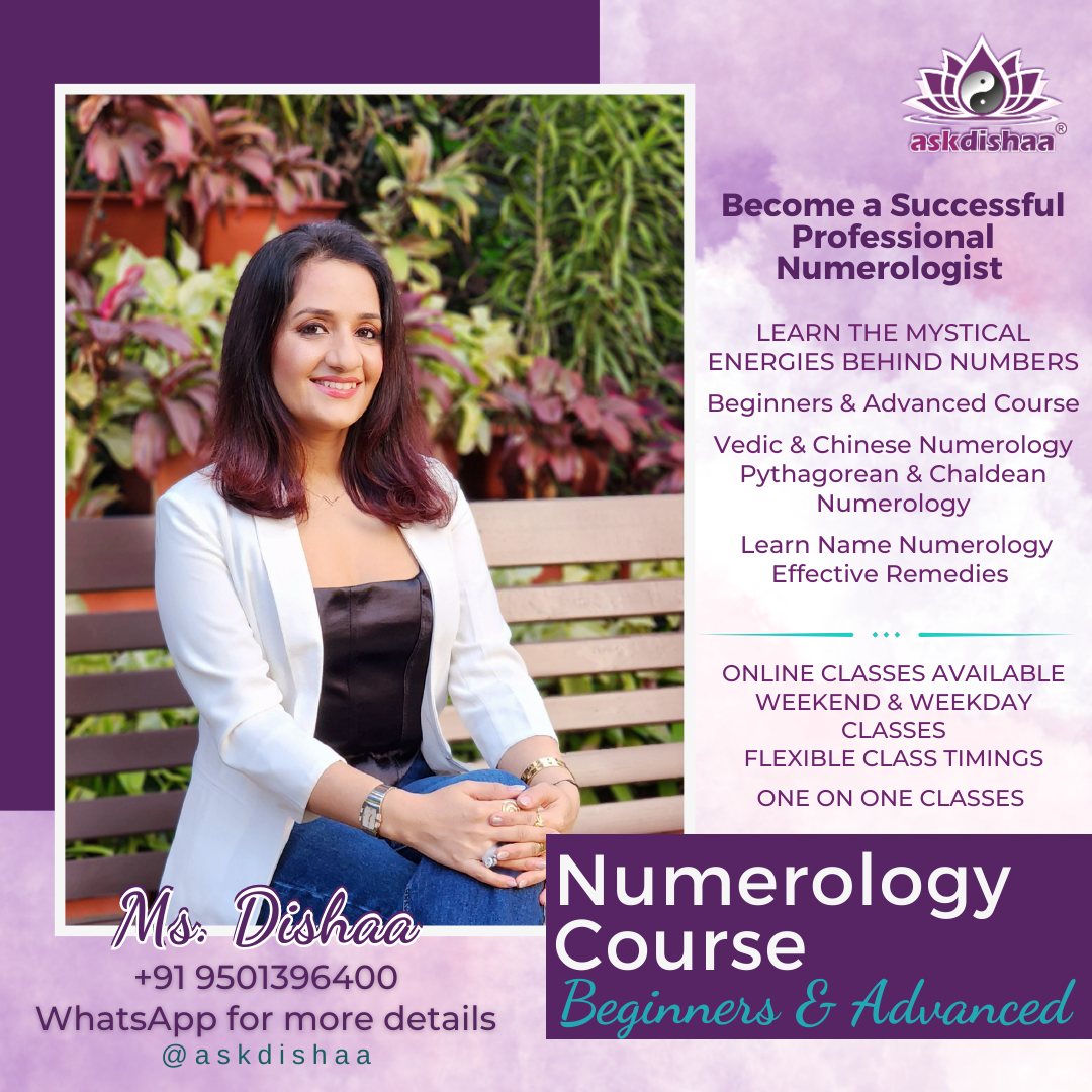 Numerology Course by Dishaa - Bangalore