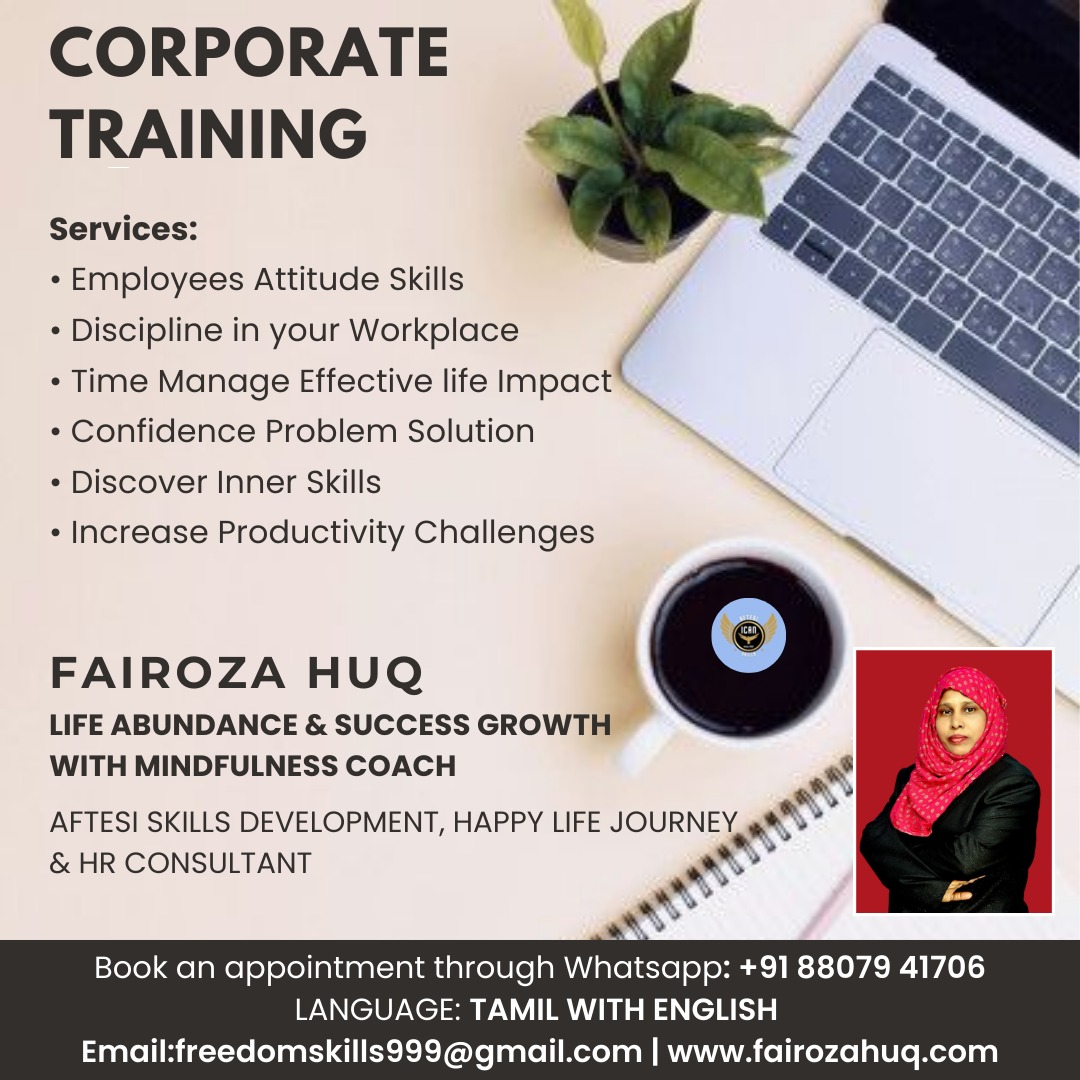 Fairoza Huq - Corporate Trainer - Thiruvananthapuram