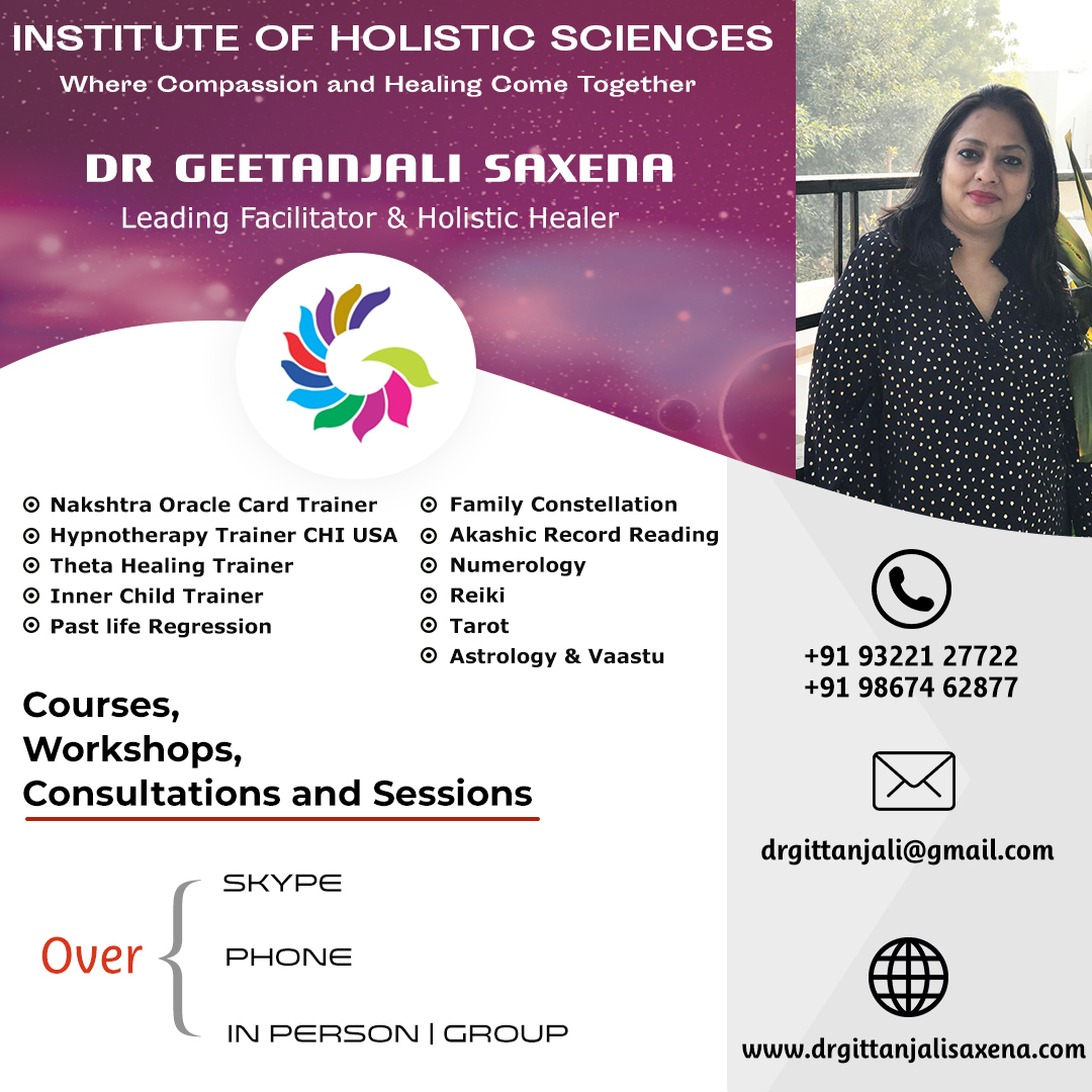 Dr. Geetanjali Saxena Therapist and Trainer - Dehradun