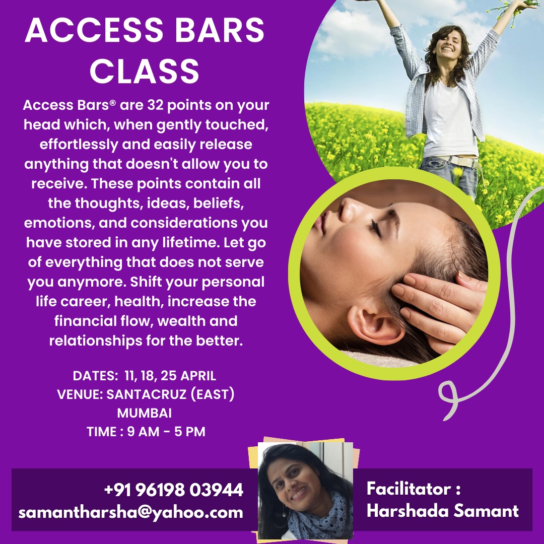 Access Bars Workshop By Harshada Samant - Thane