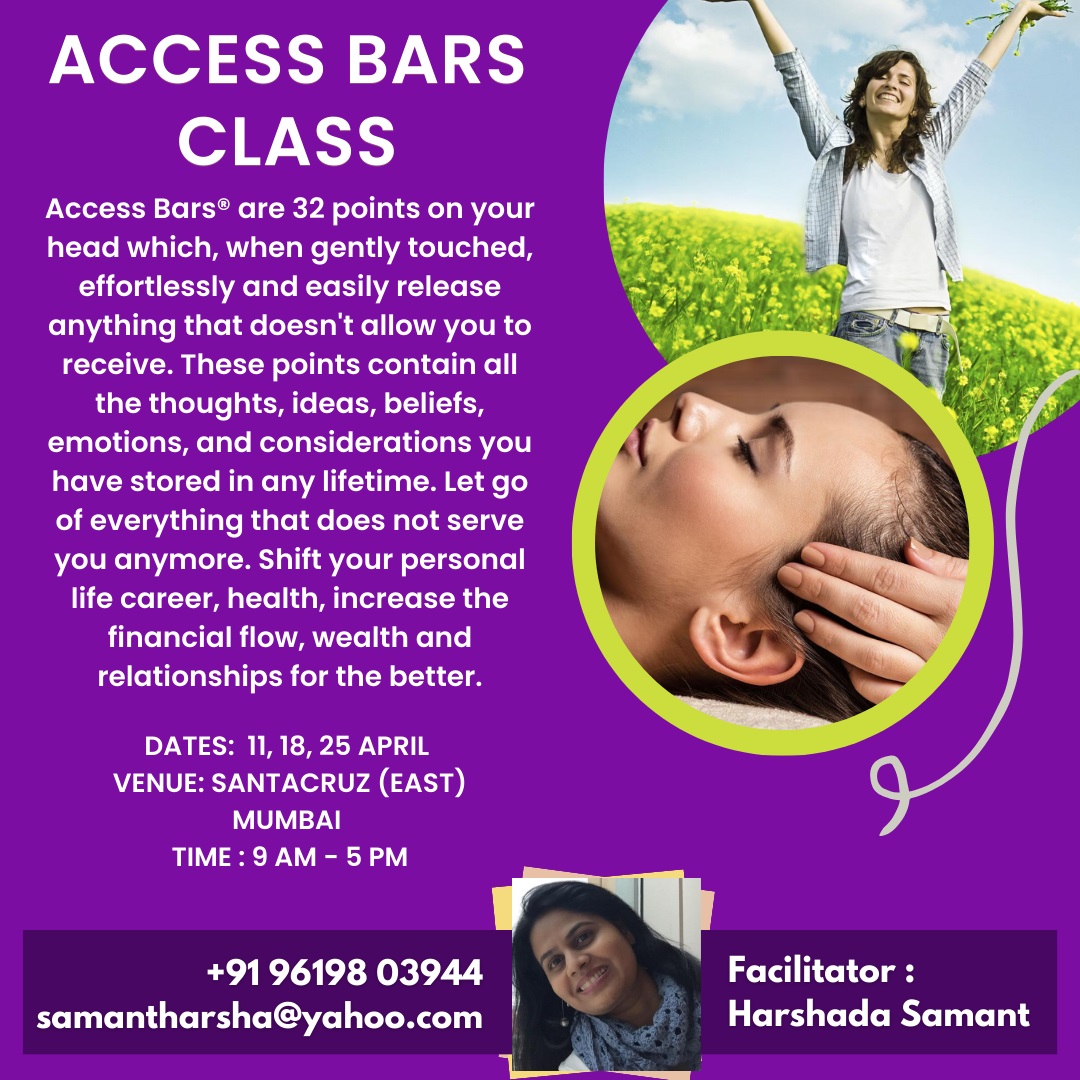 Access Bars Workshop By Harshada Samant - Nagpur