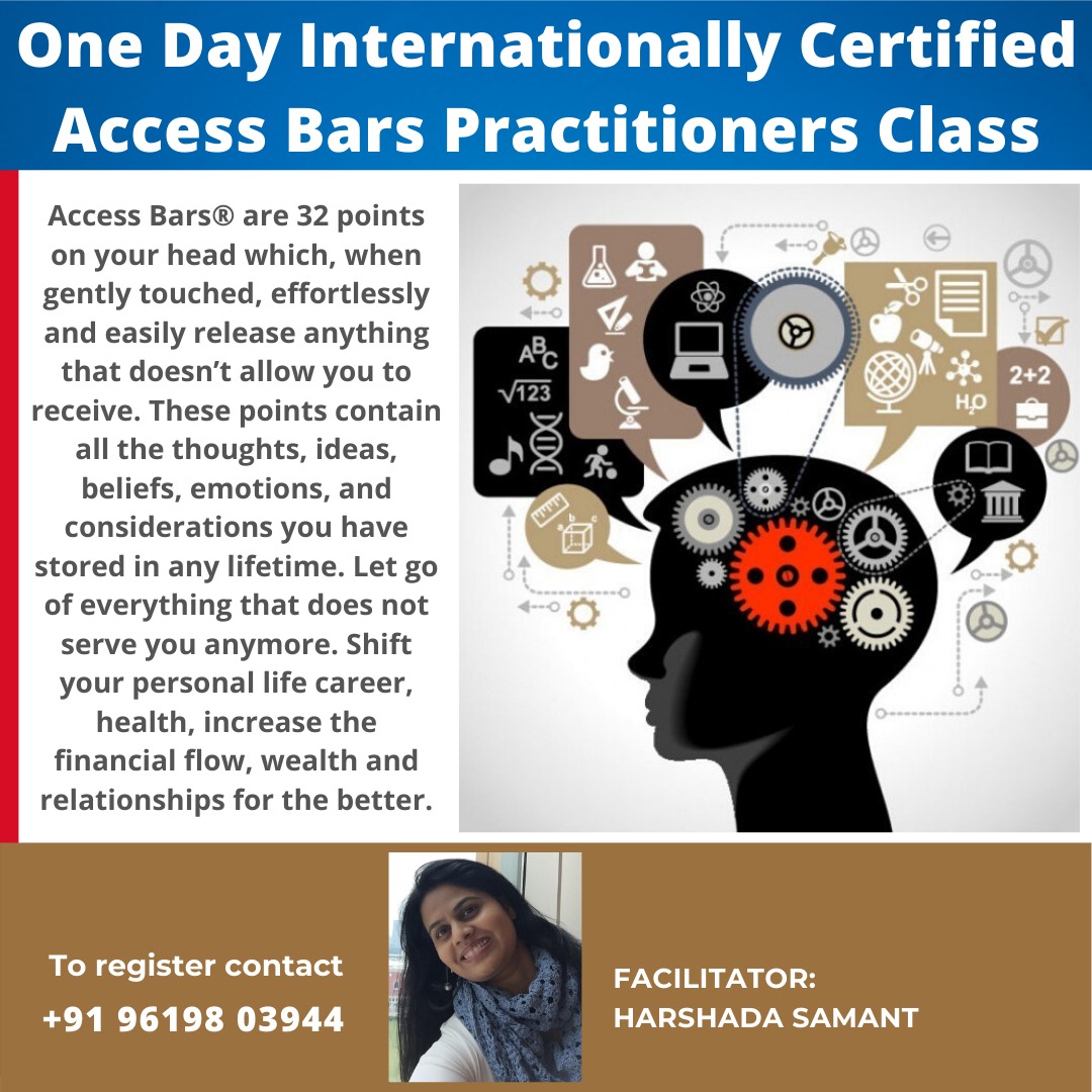 One Day International Practitioner Course - Access Bars By Harshada Samant - Mumbai
