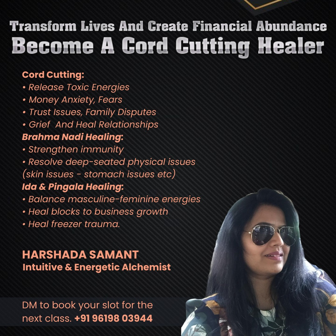 A Cord Cutting Healer Course By Harshada Samant Andheri
