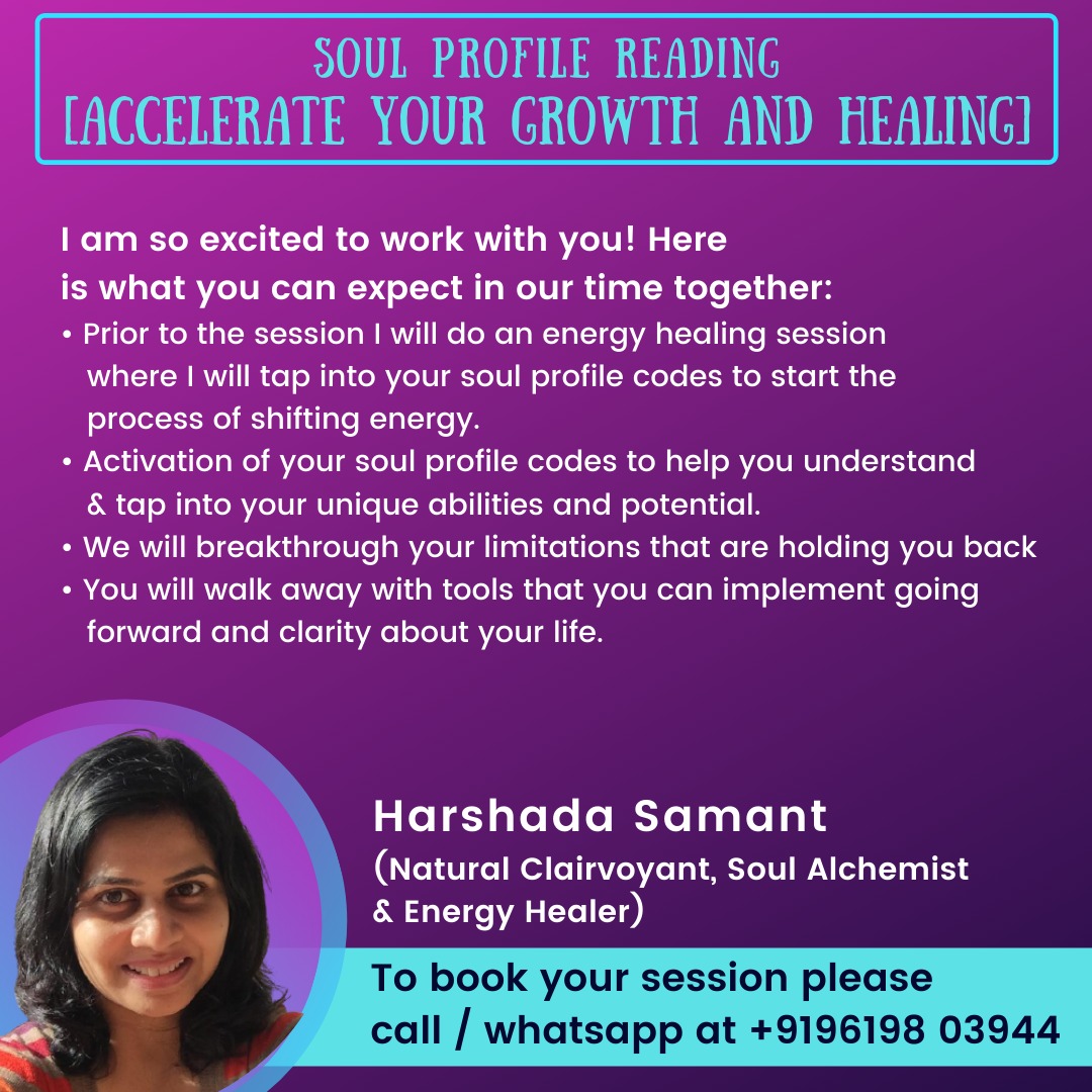 Soul Profile Reading - By Harshada Samant - Valsad