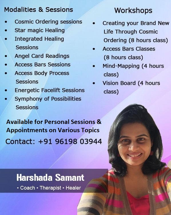 Harshada Samant Coach Therapist and Healer - Bangalore