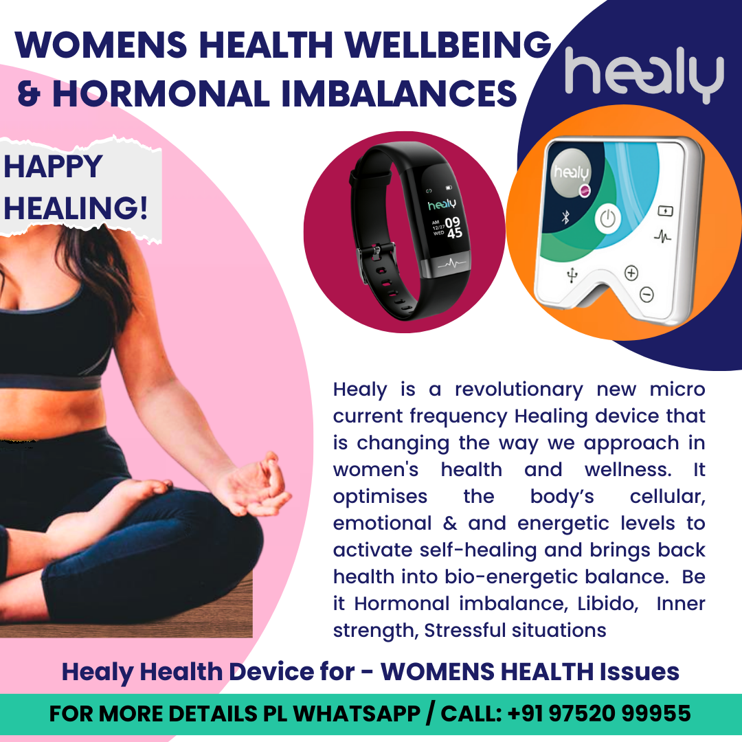 Womens Health and Wellness by HEALY - Frequency Healing Wearable - Juhu
