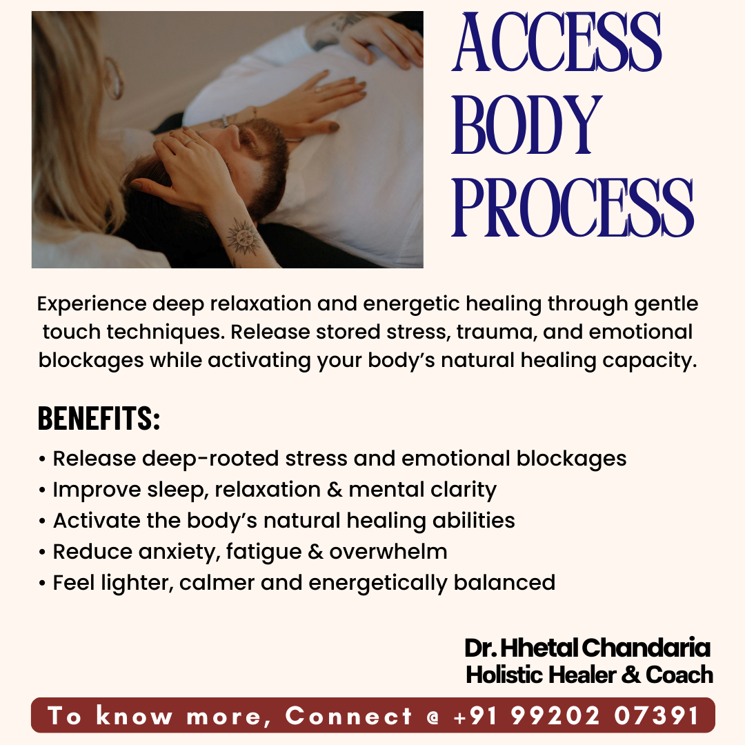 Access Body Process Sessions with Dr. Hetal Chandaria - Mumbai