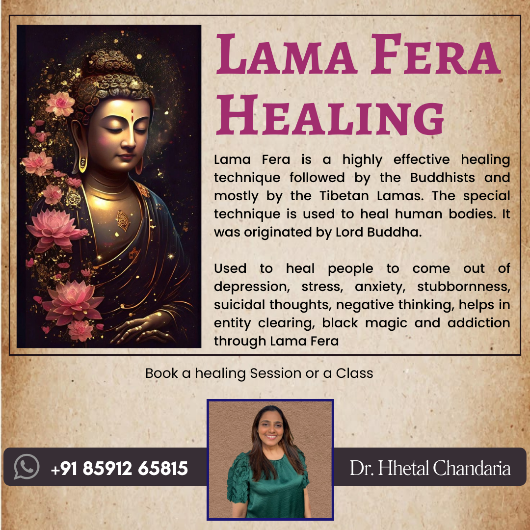 Lamafera Healing and Classes by Dr. Hetal Chandaria - Mumbai