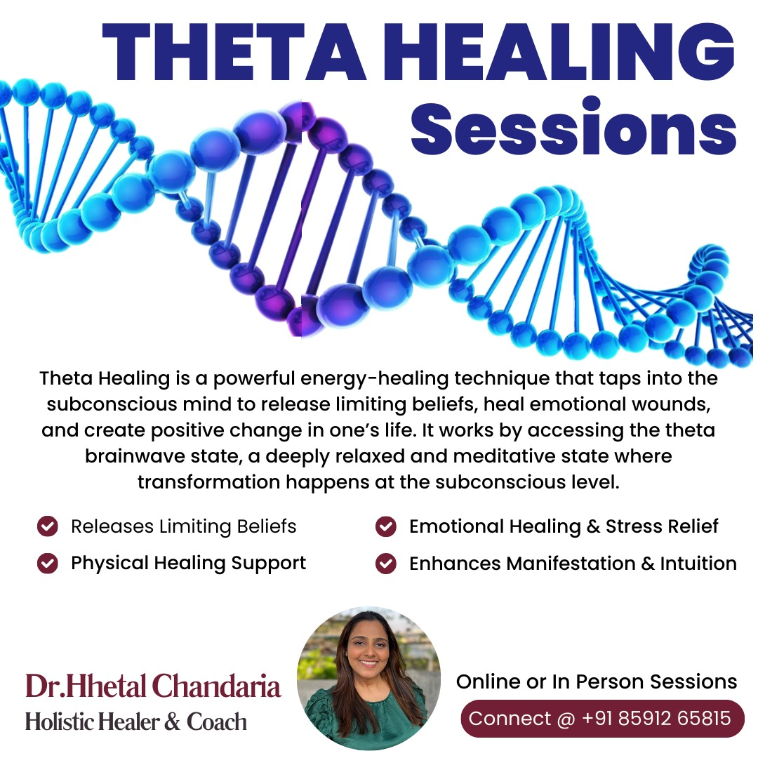 Theta Healing Sessions by Dr. Hetal Chandaria - Mumbai