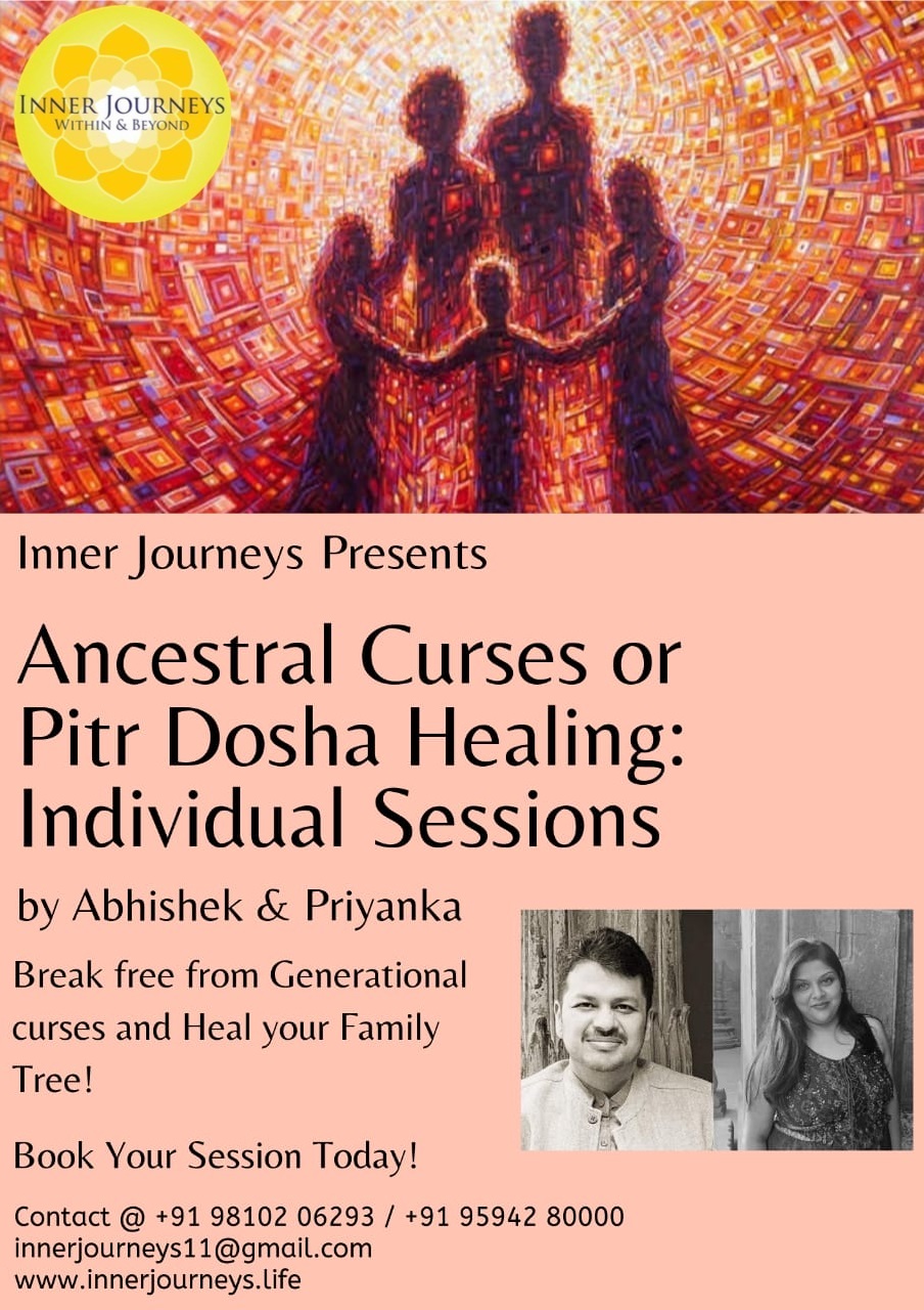 Ancestral Curses or Pitr Dosh Healing Healing by Abhishek Joshi & Priyanka Bhargava - Nashik